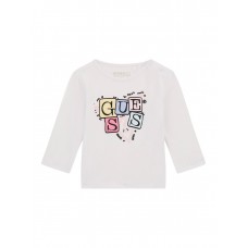 GUESS μπλούζα παιδική A5YI00K6YW4-G011 λευκή